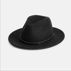 Will and Bear Wide Brim Fedora Wool Hat Small